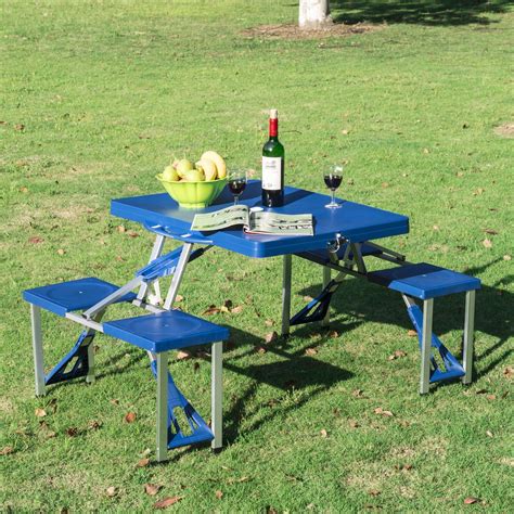 compact folding picnic table